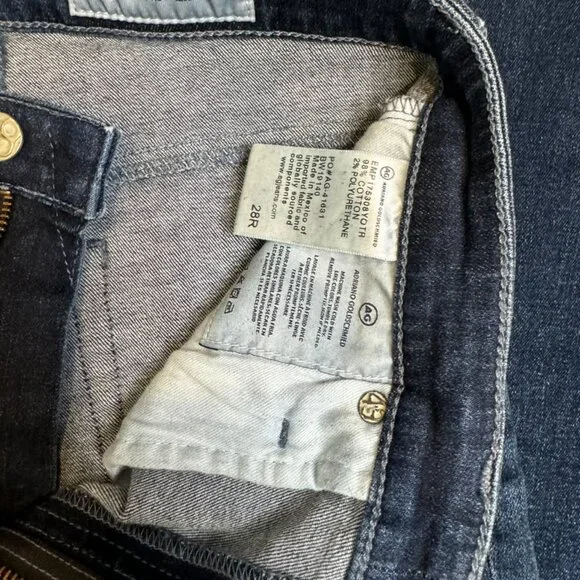 Ag Adriano Goldschmied Blue Jeans - Picture 3 of 9